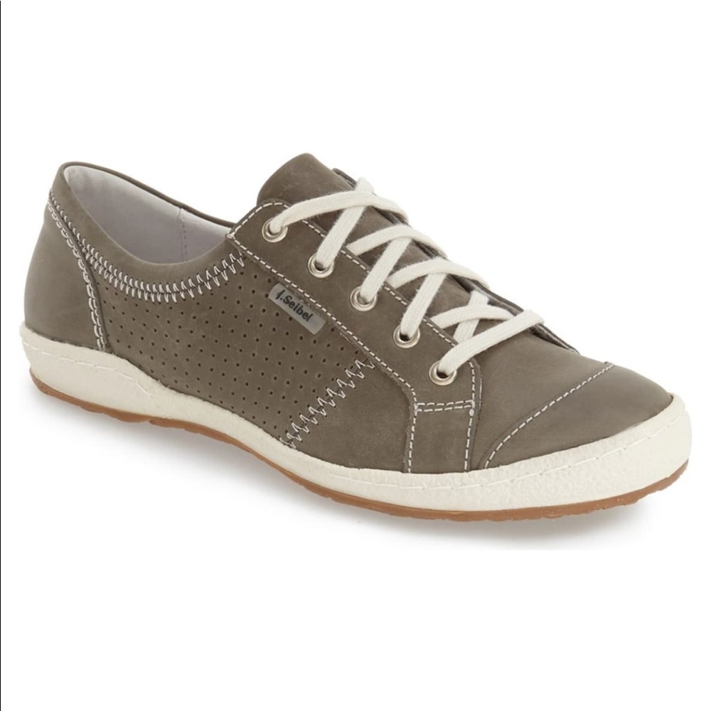 Josef Seibel Casiano sneakers grey leather 38 - Picture 8 of 8